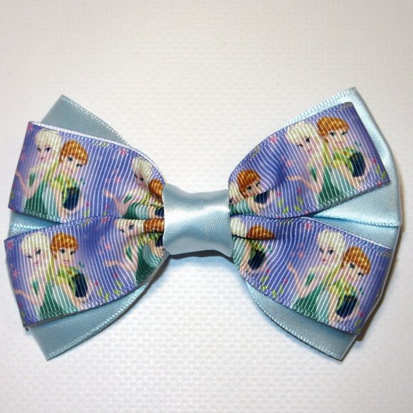 Knits By Katryna Other - Frozen Anna Elsa Disney Hair Bow